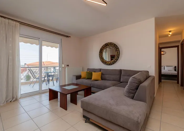 Sithoniars 2Nd Floor Center Apartment With Amazing Seaview